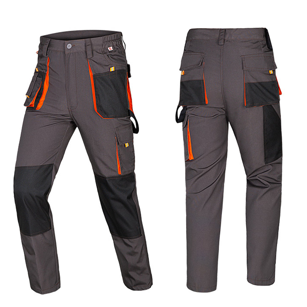 Men's Cotton Multi-pocket Work Pants