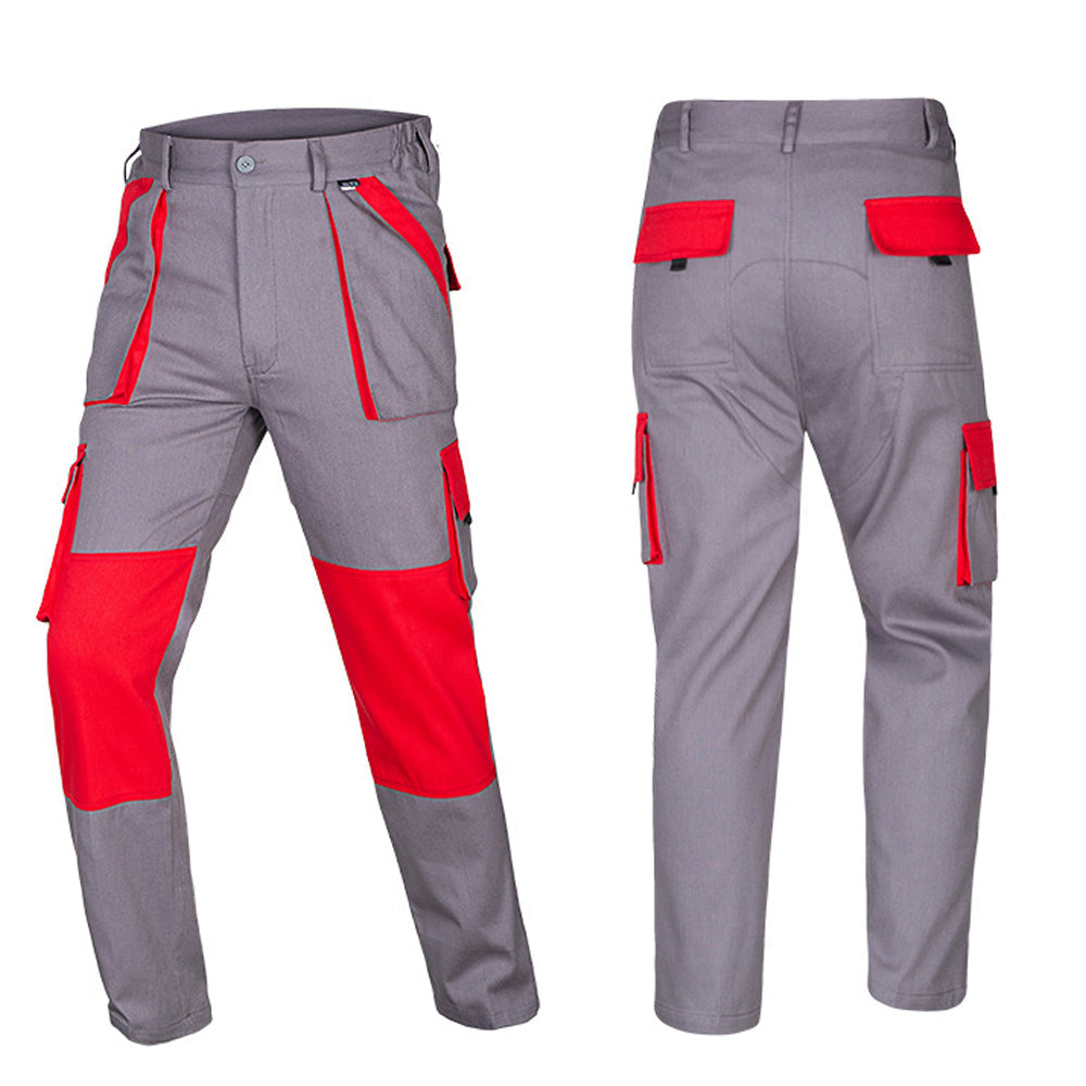 Men's Cotton Multi-pocket Work Pants