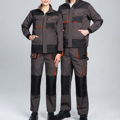 Men's Cotton Multi-pocket Work Pants