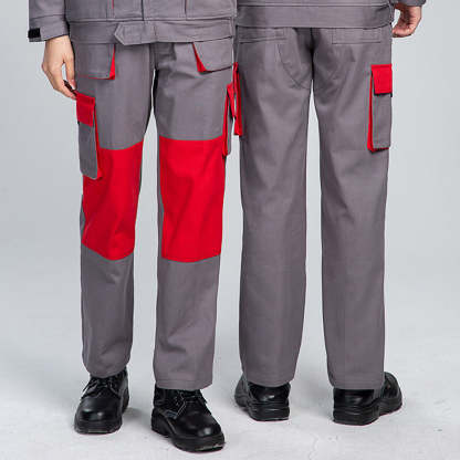 Men's Cotton Multi-pocket Work Pants