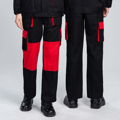 Men's Cotton Multi-pocket Work Pants