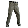 New Men's Solid Color Stretch Cargo Pants